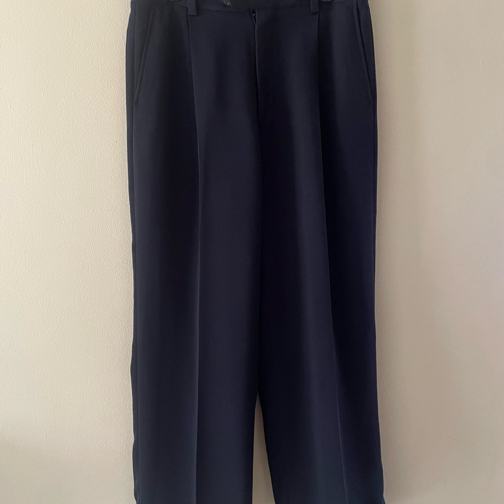 Men's Classic Navy Dress Pants